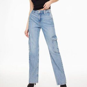 Cargo Jeans (Size 27 but can fit 28)